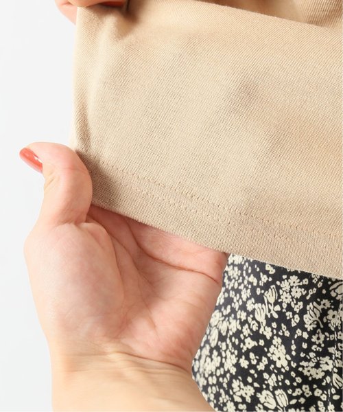 journal standard L'essage（ジャーナルスタンダードレサージュ）の「16テンジク Tシャツ（Tシャツ/カットソー・レディース・ホワイト/ベージュ/ブラック・FREE）」の19枚目の写真