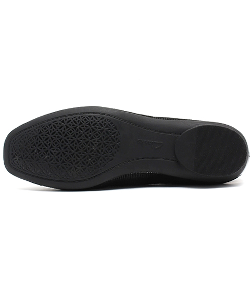 Clarks（クラークス）の「Candra Glow / キャンドラグロウ（バレエシューズ・レディース・ブラック・4.5/6/4/5/3.5/5.5/UK5）」の3枚目の写真