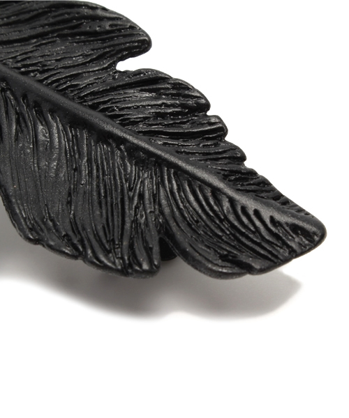 Ray BEAMS（レイビームス）の「【PLUIE / フェザー ヘアバレッタ】（バレッタ/ヘアクリップ・レディース・ブラック/その他1/その他2・ONE SIZE）」の4枚目の写真