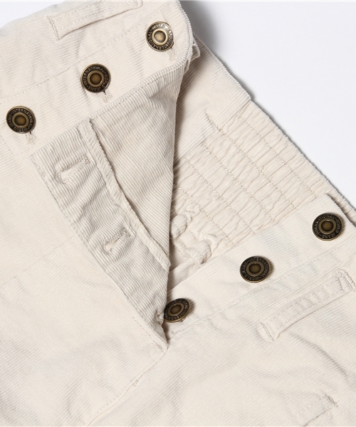 WEGO（ウィゴー）の「WEGO/コーデュロイハイウエストショーツ（その他パンツ・レディース・アイボリー/ダークグリーン/マスタード・FREE）」の5枚目の写真