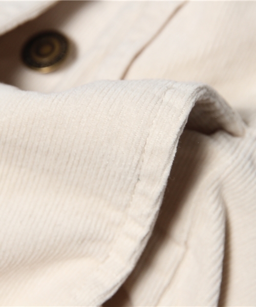 WEGO（ウィゴー）の「WEGO/コーデュロイハイウエストショーツ（その他パンツ・レディース・アイボリー/ダークグリーン/マスタード・FREE）」の6枚目の写真