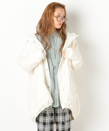 ビッグシルエットロングダウンコート
