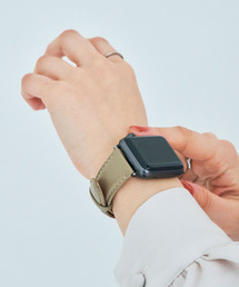 〈MACAROOON/マカルーン〉ゴートレザー アップルウォッチ バンド 38/40/41mmケース対応 / Apple Watch Band