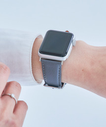 〈MACAROOON/マカルーン〉ゴートレザー アップルウォッチ バンド 38/40/41mmケース対応 / Apple Watch Band