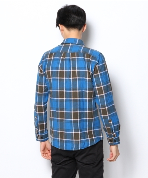 WEGO（ウィゴー）の「WEGO/ヘビーネルシャツ（シャツ/ブラウス・メンズ・ブラック/ブルー/イエロー/レッド・MEDIUM/LARGE）」の13枚目の写真