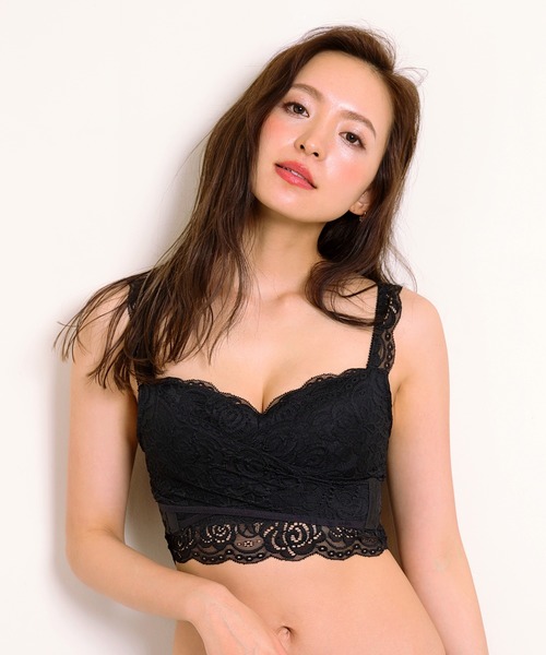 Absorle(アブソール)の「アンダーベルト付きナイトブラジャー(ナイトブラ・レディース・ホワイト/ブラック/ネイビー・LL/S/M/L)」の1枚目の写真