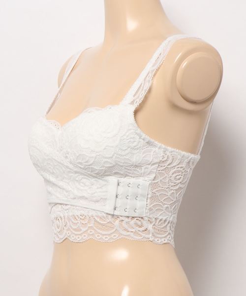 Absorle(アブソール)の「アンダーベルト付きナイトブラジャー(ナイトブラ・レディース・ホワイト/ブラック/ネイビー・LL/S/M/L)」の4枚目の写真