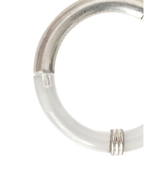 Ameri(アメリ)の「CLEAR HALF PIERCE(ピアス(両耳用)・レディース・シルバー/ゴールド・FREE)」の4枚目の写真