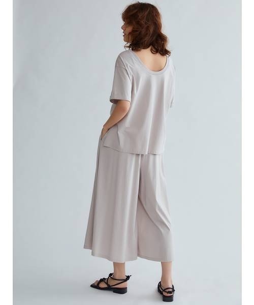 ミラオーウェン ガウチョパンツセットアップ