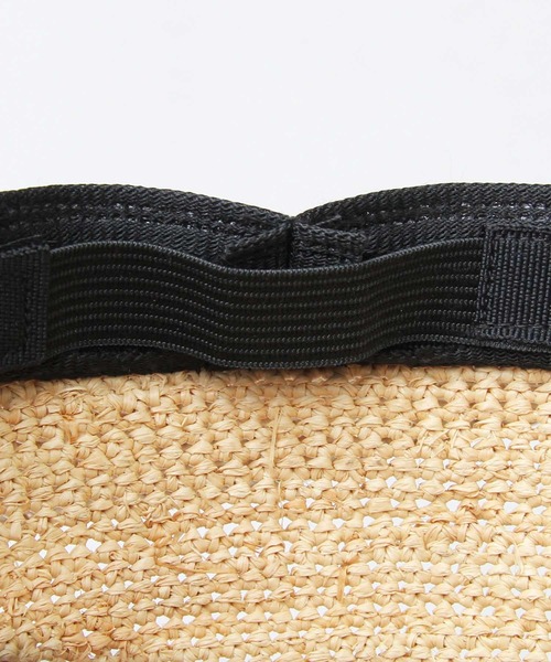 Ruben（ルーベン）の「【 Ruben / ルーベン 】 ラフィア バケットハット / raffia / 天然素材（ハット・メンズ・ベージュ/ブラック/ブラウン・FREE）」の11枚目の写真