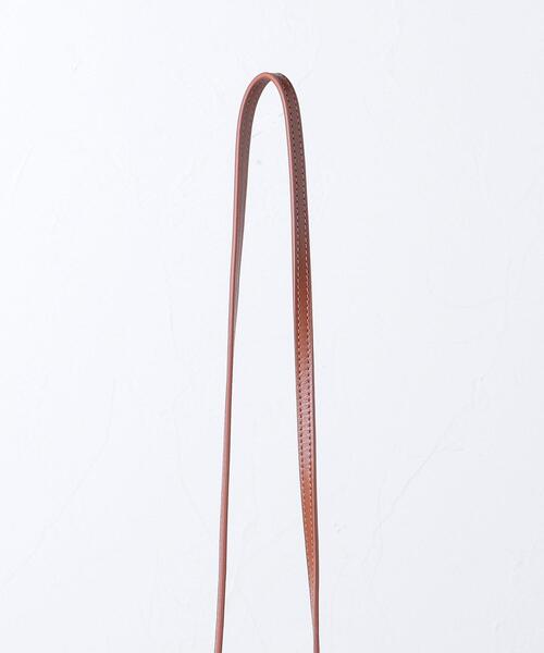 UNITED ARROWS(ユナイテッドアローズ)の「UWCS サテン ドローストリング バッグ◆(ショルダーバッグ・レディース・ダークブラウン/イエロー/オリーブ・FREE)」の10枚目の写真