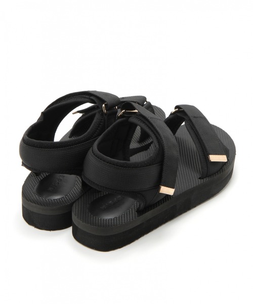 LEPSIM（レプシィム）の「ライトスポーティサンダル2　893141（サンダル・レディース・ブラック/ブラック系その他/ダークブラウン・SMALL/MEDIUM/LARGE）」の13枚目の写真
