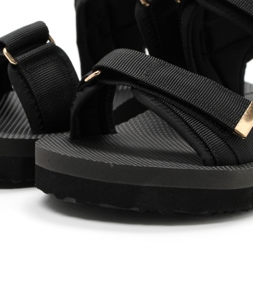 LEPSIM（レプシィム）の「ライトスポーティサンダル2　893141（サンダル・レディース・ブラック/ブラック系その他/ダークブラウン・SMALL/MEDIUM/LARGE）」の5枚目の写真