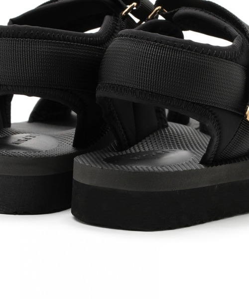 LEPSIM（レプシィム）の「ライトスポーティサンダル2　893141（サンダル・レディース・ブラック/ブラック系その他/ダークブラウン・SMALL/MEDIUM/LARGE）」の6枚目の写真