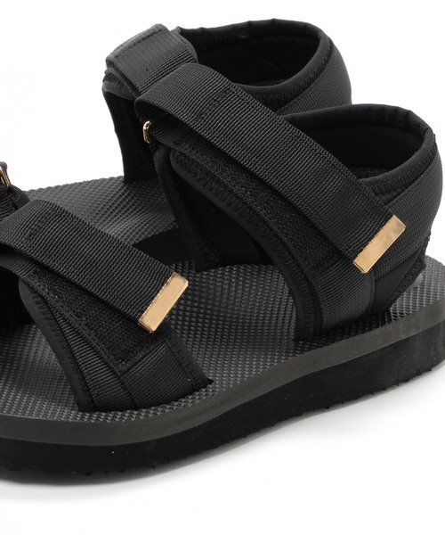LEPSIM（レプシィム）の「ライトスポーティサンダル2　893141（サンダル・レディース・ブラック/ブラック系その他/ダークブラウン・SMALL/MEDIUM/LARGE）」の7枚目の写真