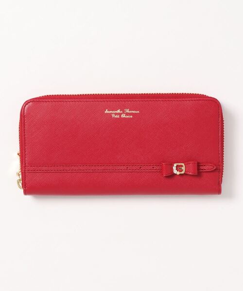 セール リボンビジューベルトラウンドジップ長財布 財布 財布 小物 Samantha Samantha 財布 プチ