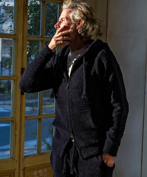 Relax ニット セーター Relax ウノピュウノウグァーレトレリラックス のファッション ロゴニットパーカー ニット セーター 1piu1uguale3 ロゴニットパーカー を購入できます Tokyo 1piu1uguale3 1piu1uguale3