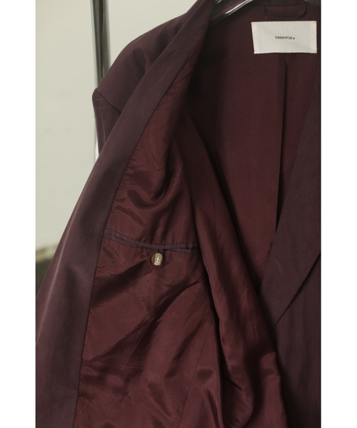 TODAYFUL（トゥデイフル）の「サテンオーバージャケット（Satin Over