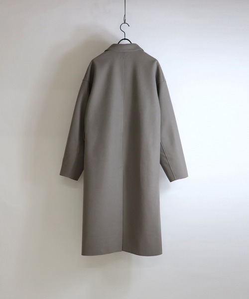 Confirm（コンファーム）の「Confirm / コンファーム ルーズチェスターコート（チェスターコート・メンズ・ブラック/ベージュ/グリーン・M/L）」の16枚目の写真