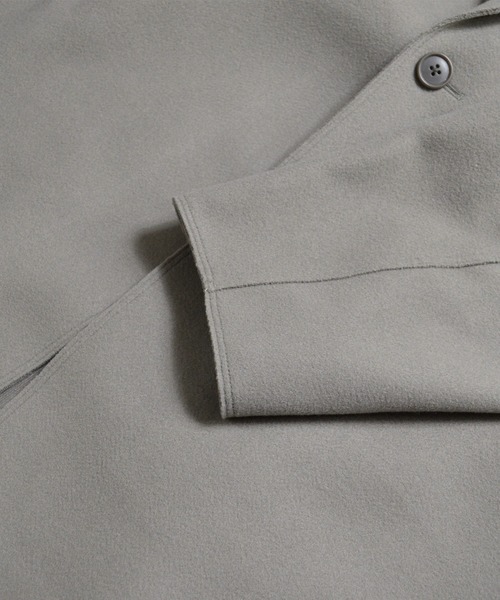 Confirm（コンファーム）の「Confirm / コンファーム ルーズチェスターコート（チェスターコート・メンズ・ブラック/ベージュ/グリーン・M/L）」の13枚目の写真