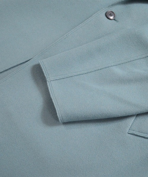 Confirm（コンファーム）の「Confirm / コンファーム ルーズチェスターコート（チェスターコート・メンズ・ブラック/ベージュ/グリーン・M/L）」の8枚目の写真