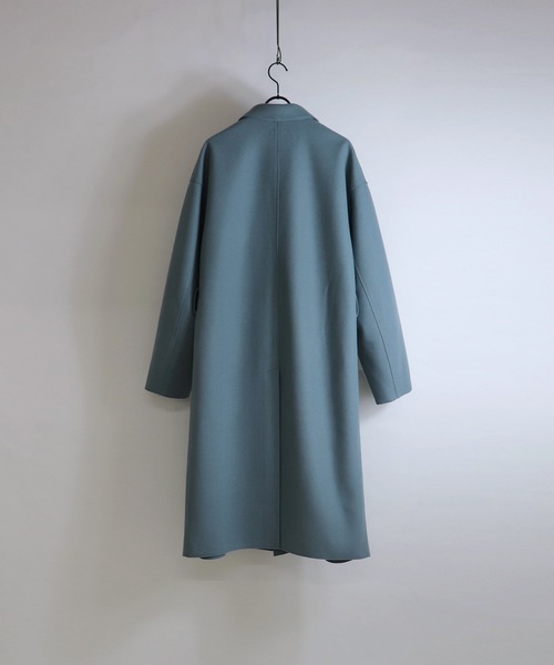 Confirm（コンファーム）の「Confirm / コンファーム ルーズチェスターコート（チェスターコート・メンズ・ブラック/ベージュ/グリーン・M/L）」の18枚目の写真