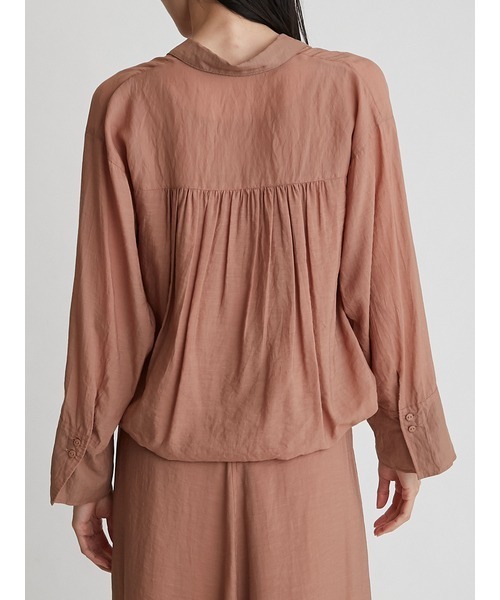 Mila Owen（ミラオーウェン）の「SET UP透けワッシャーカシュクール