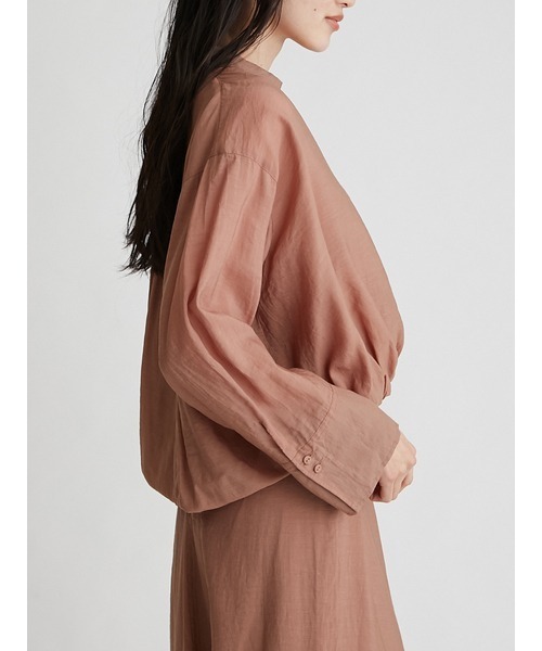 Mila Owen（ミラオーウェン）の「SET UP透けワッシャーカシュクール