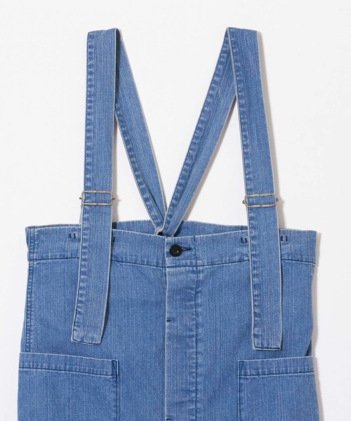 Johnbull(ジョンブル)の「バレルワンピース(ジャンパースカート・レディース・ライトインディゴブルー・MEDIUM/SMALL)」の7枚目の写真