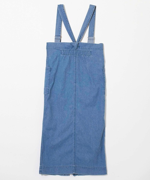 Johnbull(ジョンブル)の「バレルワンピース(ジャンパースカート・レディース・ライトインディゴブルー・MEDIUM/SMALL)」の10枚目の写真