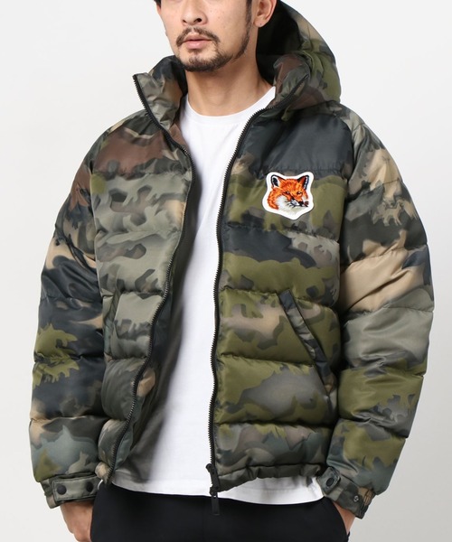 MAISON KITSUNEカモフラ柄ショートブルゾン 【公式通販】
