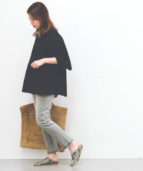 JOURNAL STANDARD - コットンシルクピンタックブラウス　JOURNAL STANDARD JOURNAL STANDARD（ジャーナルスタンダード）の「コットンシルク