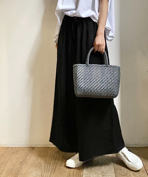 Plantation 皮メッシュバッグ レザーメッシュバッグ トートバッグ