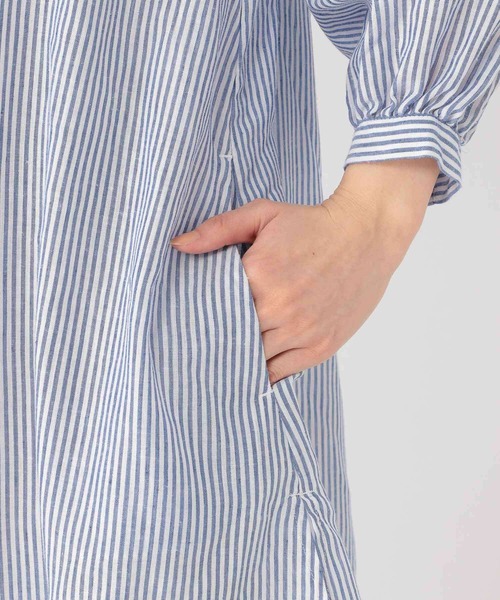 studio CLIP（スタディオクリップ）の「【追加予約受付中】《みんつく企画》お客様と作ったシワになりにくいイージーケアシャツ（シャツ/ブラウス・レディース・ベージュ/オフホワイト/ミント/ストライプ/チェック/その他3/その他5/その他4・MEDIUM/LARGE/X-LARGE/XXX-LARGE/XX-LARGE）」の14枚目の写真