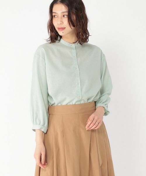 studio CLIP（スタディオクリップ）の「【追加予約受付中】《みんつく企画》お客様と作ったシワになりにくいイージーケアシャツ（シャツ/ブラウス・レディース・ベージュ/オフホワイト/ミント/ストライプ/チェック/その他3/その他5/その他4・MEDIUM/LARGE/X-LARGE/XXX-LARGE/XX-LARGE）」の16枚目の写真