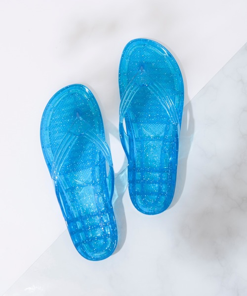 pearl（パール）の「【Pearl】ストラップビーチサンダル/95婦人ラメA（サンダル・レディース・レッド/ブルー/パープル/イエロー/ブラック/グリーン・L/M）」の11枚目の写真