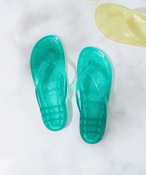 pearl（パール）の「【Pearl】ストラップビーチサンダル/95婦人ラメA（サンダル・レディース・レッド/ブルー/パープル/イエロー/ブラック/グリーン・L/M）」の10枚目の写真