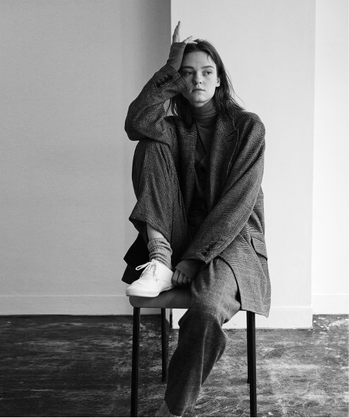 UNFIL（アンフィル）の「unfil アンフィル / geelong lambs-flannel double-breasted jacket ジーロンラムウールフランネル ダブルブレストテーラードジャケット セットアップ / WOFL-UW120（テーラードジャケット・レディース・その他・1）」の5枚目の写真