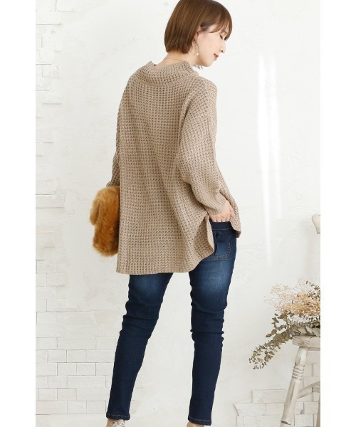 ElegChic（エレグシック）の「ハイウエストスキニーデニム（デニムパンツ・レディース・ネイビー/ブルー・L/4L/XL/XXL/M）」の12枚目の写真