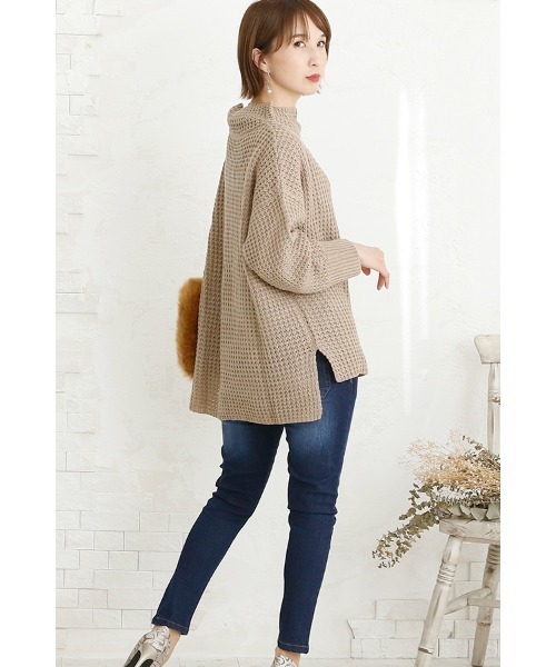 ElegChic（エレグシック）の「ハイウエストスキニーデニム（デニムパンツ・レディース・ネイビー/ブルー・L/4L/XL/XXL/M）」の16枚目の写真