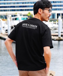 マルチロゴ パターン 半袖Tシャツ