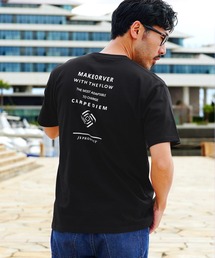 マルチロゴ パターン 半袖Tシャツ