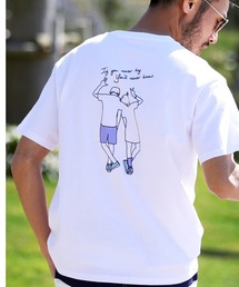 マルチロゴ パターン 半袖Tシャツ