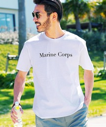 マルチロゴ パターン 半袖Tシャツ
