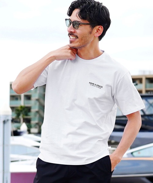 jiggys shop(ジギーズショップ)の「マルチロゴ パターン 半袖Tシャツ(Tシャツ/カットソー・メンズ・ブルー系その他2/グレイッシュベージュ/ブラック/ベージュ系その他/ホワイト系その他2/ホワイト系その他4/その他/ホワイト系その他5/ブラック系その他3/ブラック系その他2/ホワイト系その他7/ホワイト系その他3/ホワイト系その他/ホワイト/ブラック系その他/ネイビー/ブルー系その他3/ホワイト系その他6/ブルー系その他/その他1/その他2/ブラック系その他4/ベージュ系その他2/その他6/その他3/ブラック系その他6/その他4/その他5/ベージュ系その他3/その他8/その他7/その他9/ブラック系その他5/ブルー系その他5/ブルー系その他4/ブラック系5/ブラック系6/ブラック系7/ブラック系2/ブラック系4/ブラック系1/ブラック系3・LARGE/SMALL/X-LARGE/MEDIUM)」の2枚目の写真