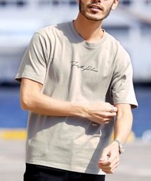 マルチロゴ パターン 半袖Tシャツ