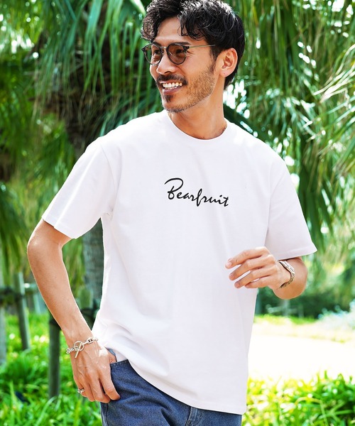 jiggys shop(ジギーズショップ)の「マルチロゴ パターン 半袖Tシャツ(Tシャツ/カットソー・メンズ・ブルー系その他2/グレイッシュベージュ/ブラック/ベージュ系その他/ホワイト系その他2/ホワイト系その他4/その他/ホワイト系その他5/ブラック系その他3/ブラック系その他2/ホワイト系その他7/ホワイト系その他3/ホワイト系その他/ホワイト/ブラック系その他/ネイビー/ブルー系その他3/ホワイト系その他6/ブルー系その他/その他1/その他2/ブラック系その他4/ベージュ系その他2/その他6/その他3/ブラック系その他6/その他4/その他5/ベージュ系その他3/その他8/その他7/その他9/ブラック系その他5/ブルー系その他5/ブルー系その他4/ブラック系5/ブラック系6/ブラック系7/ブラック系2/ブラック系4/ブラック系1/ブラック系3・LARGE/SMALL/X-LARGE/MEDIUM)」の1枚目の写真