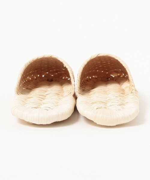 BEAMS JAPAN(ビームス ジャパン)の「BEAMS JAPAN SELECT / とわだ産品 きみがら スリッパ L(サンダル・メンズ・ベージュ・LARGE)」の7枚目の写真