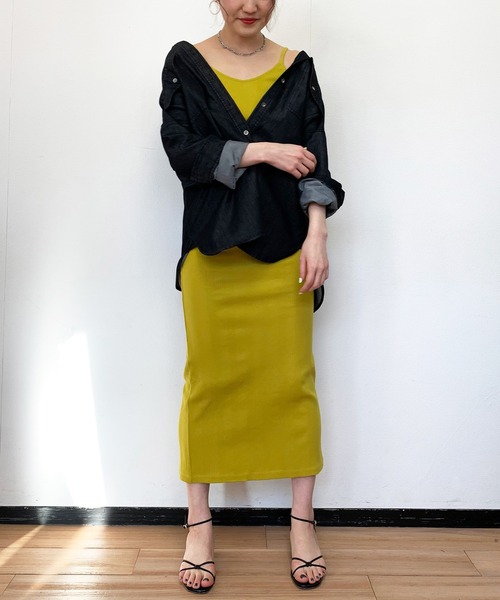 LOUNGEDRESS（ラウンジドレス）の「パックSETUP（ワンピース・レディース・ブラック/グレー/イエロー/ネイビー・FREE）」の11枚目の写真