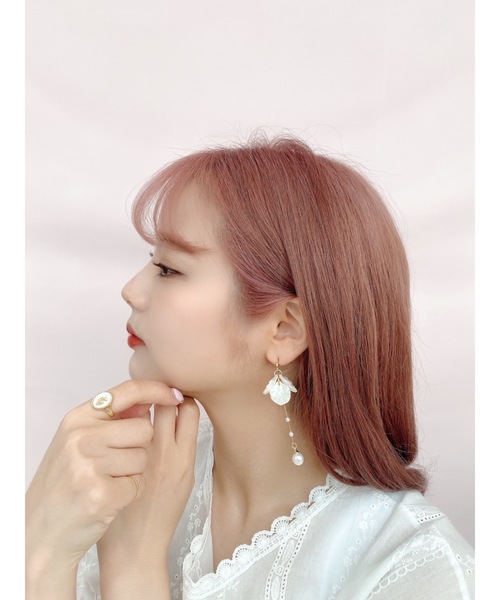 JUMELLE(ジュメロ)の「シーピアス(ピアス(両耳用)・レディース・A・FREE)」の6枚目の写真